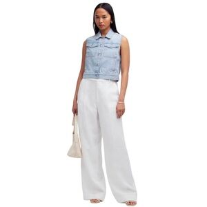 Madewell Denim Oversized Boxy Vest